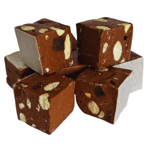 Les Douceurs du Monde | Nougat cube choco/écorce d'orange gros